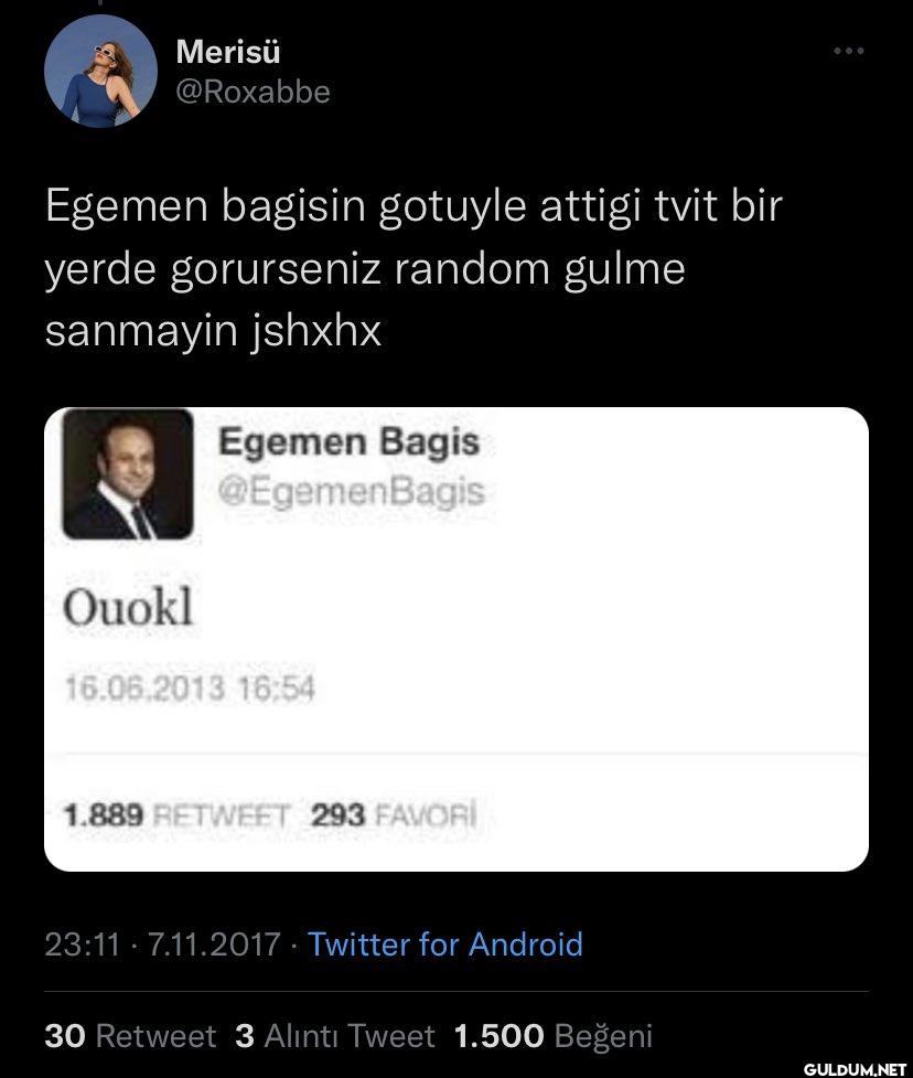 Egemen bagisin gotuyle...