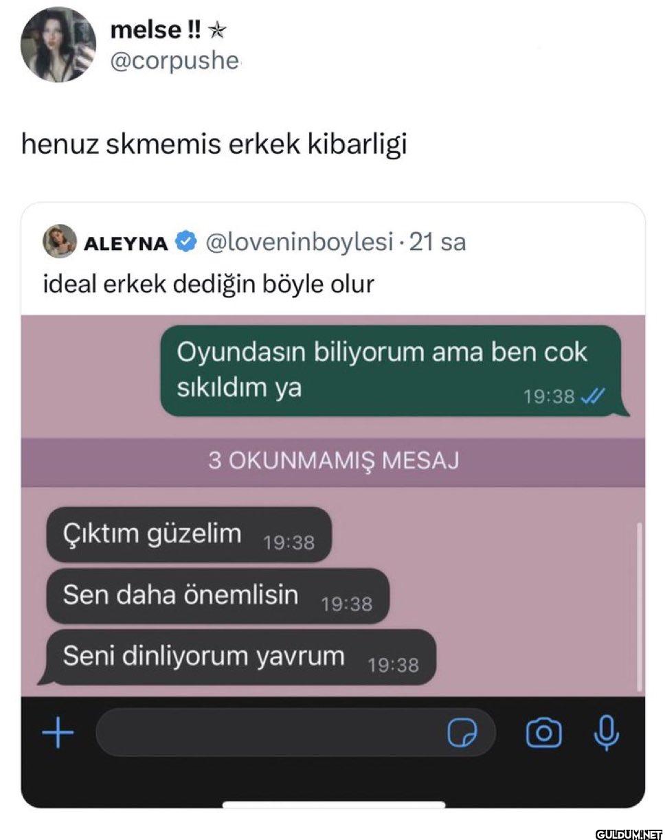 henuz skmemis erkek...