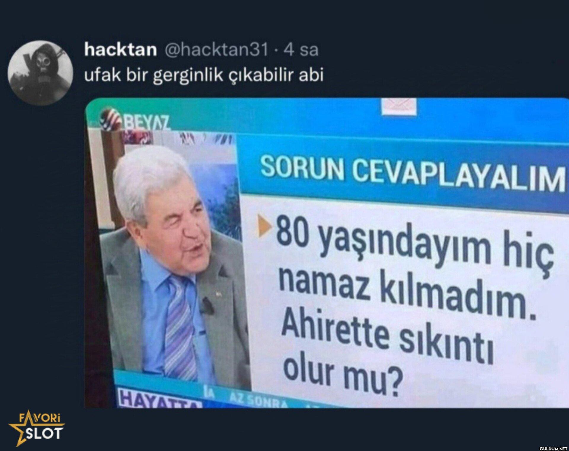 - 4 sa ufak bir gerginlik...