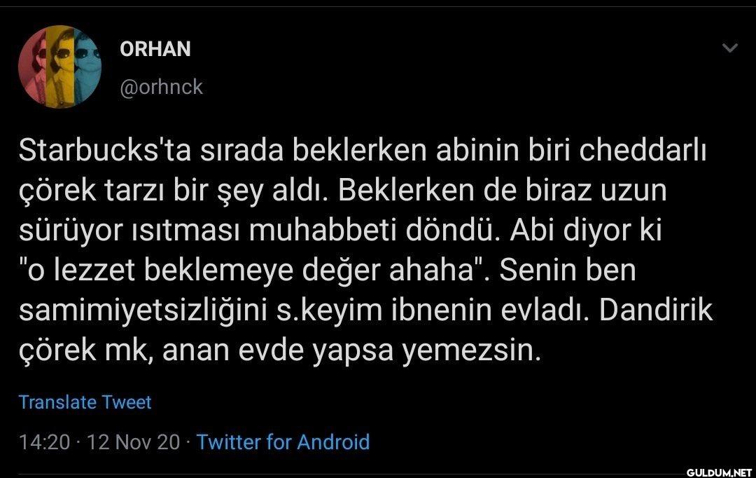 Starbucks'ta sırada...