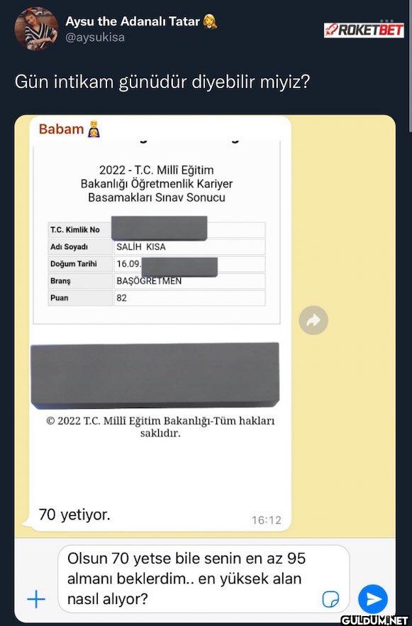 Gün intikam günüdür...