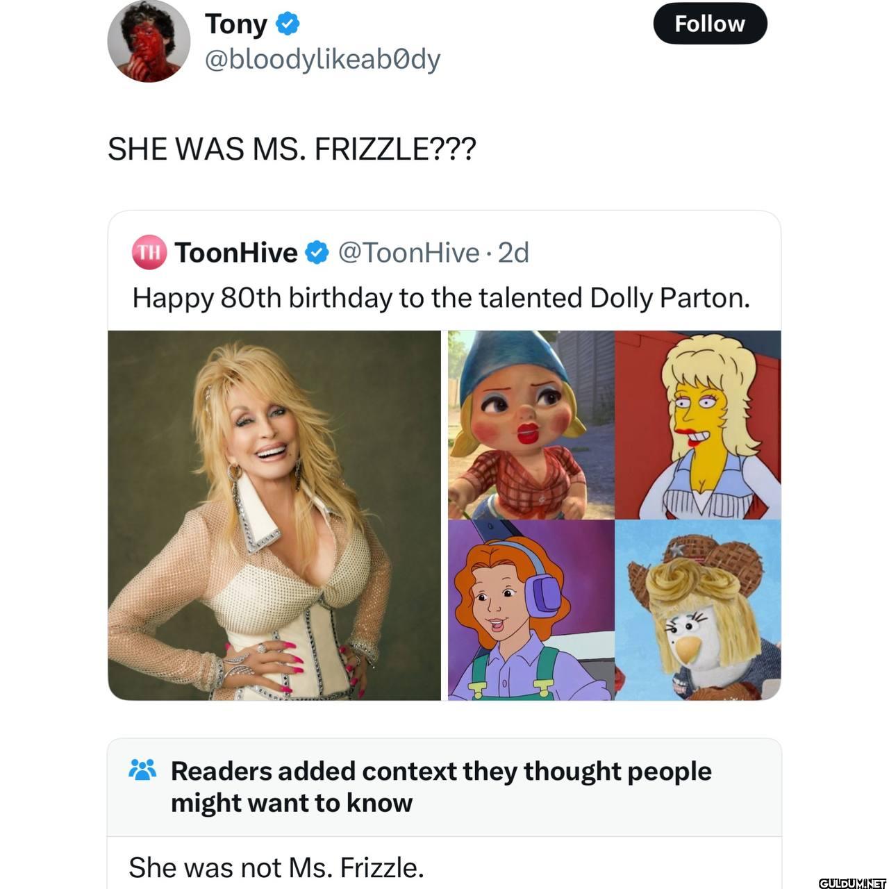 SHE WAS MS. FRIZZLE???...