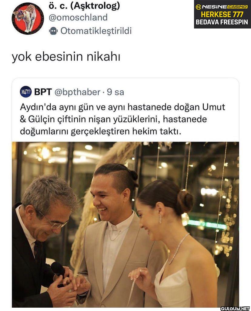 Otomatikleştirildi yok...