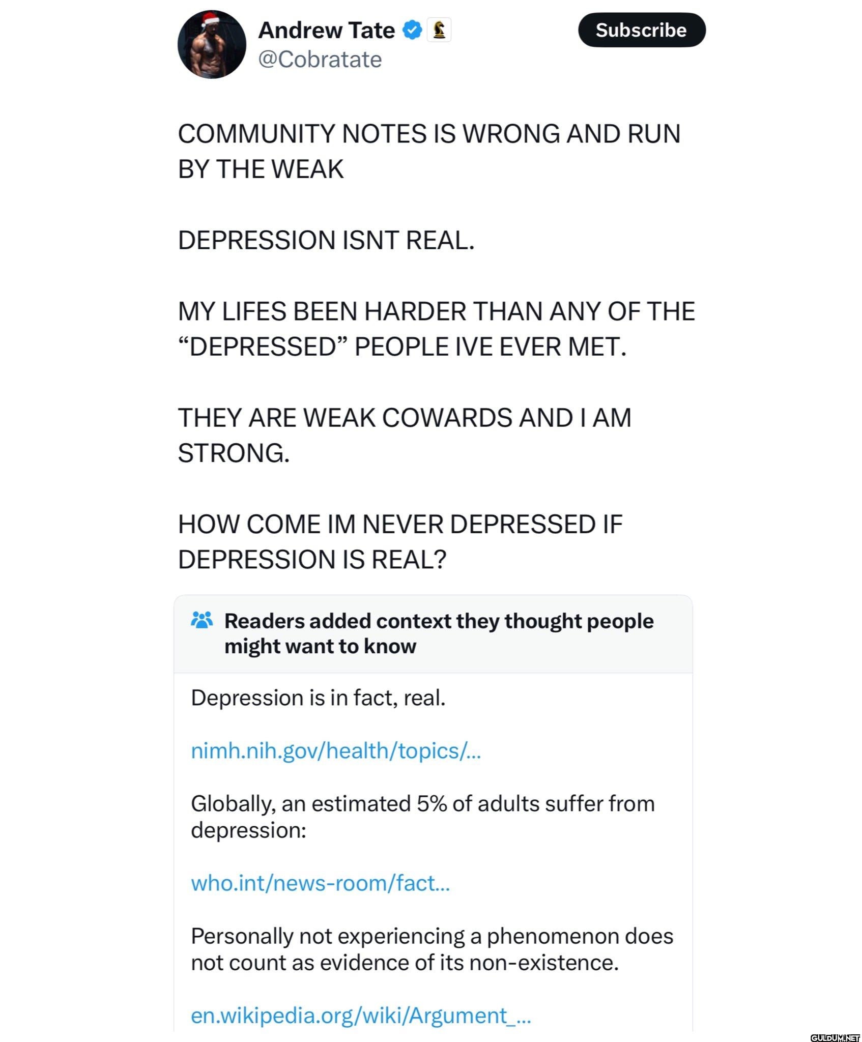 COMMUNITY NOTES IS WRONG...