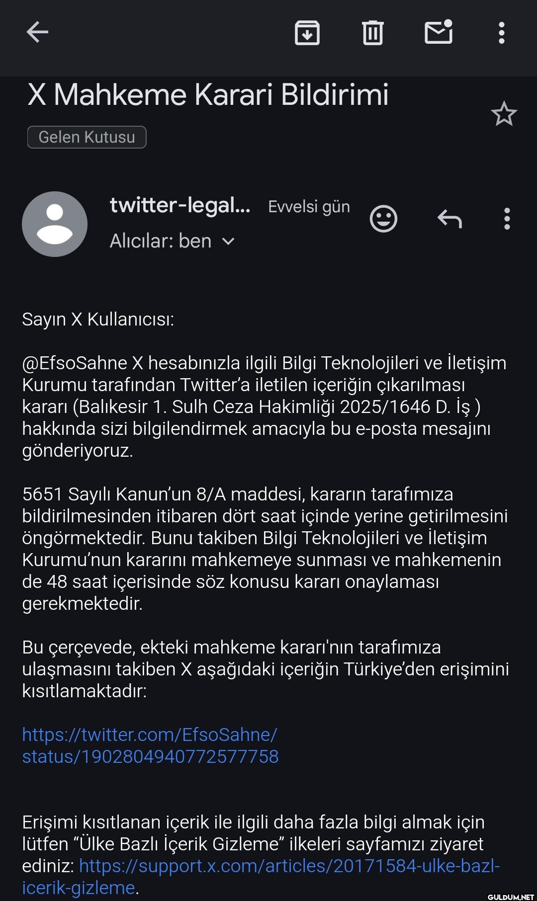 Zaten bu dönemde mahkeme...
