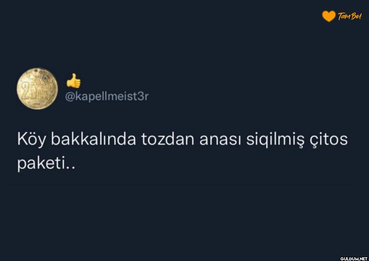 Köy bakkalında tozdan...