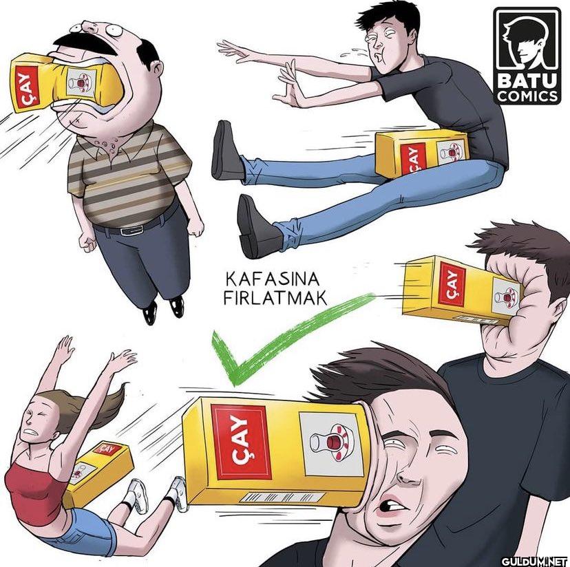BATU COMICS BİRİNE BİR ŞEY...
