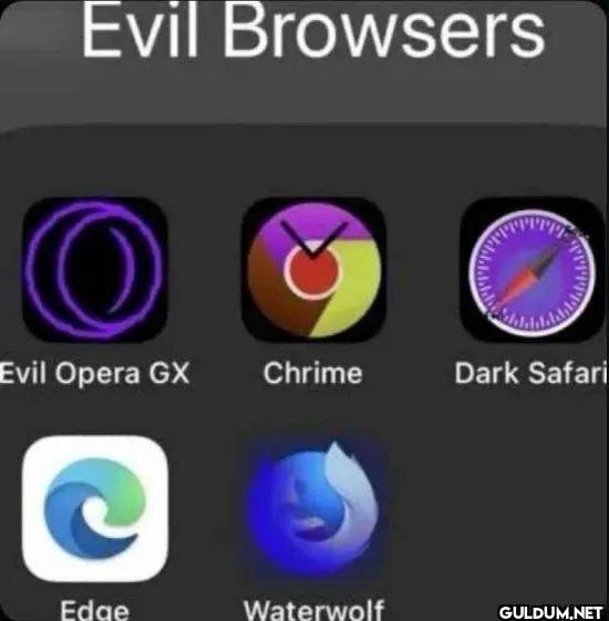 Evil Browsers O Evil Opera...