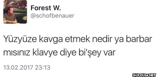 Yüzyüze kavga etmek nedir...