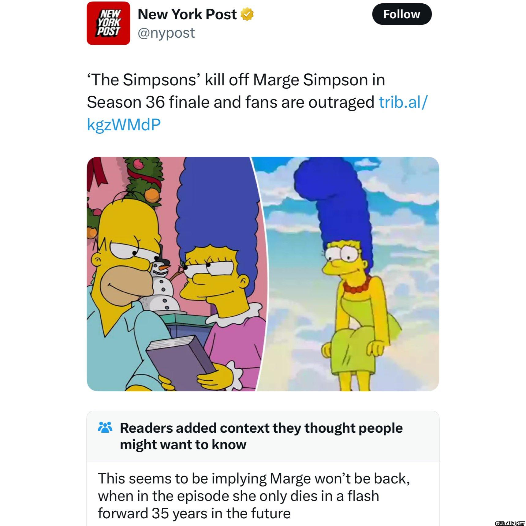 NY Post community note   ...
