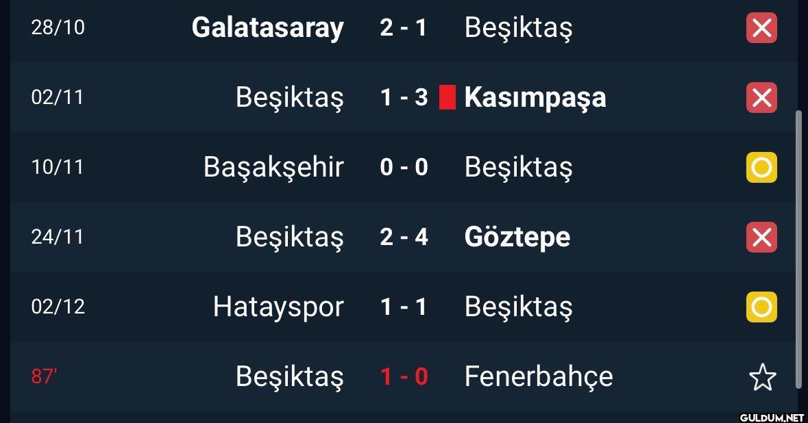 Yenildiğini takıma bakın...