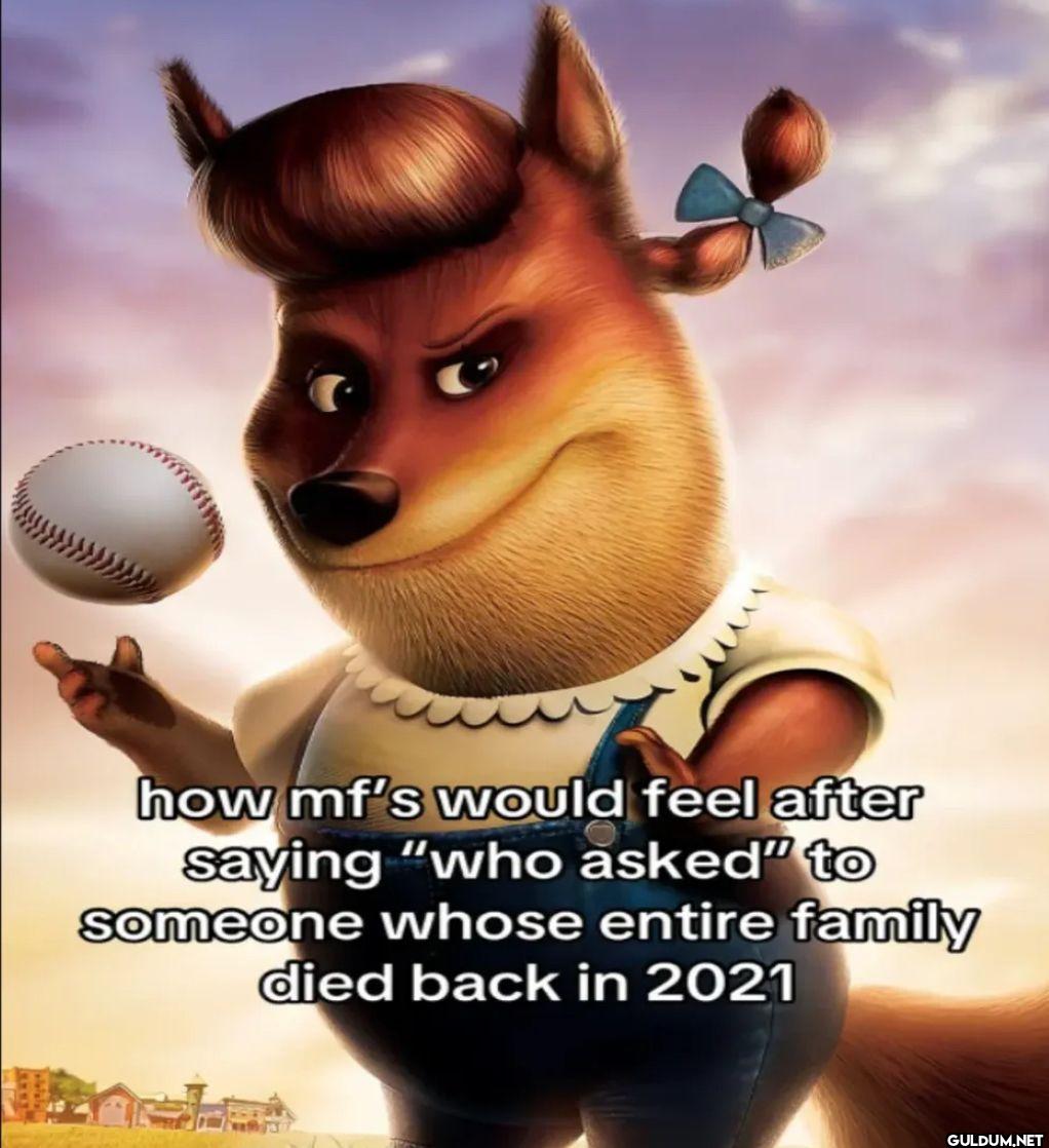 how mf's would feel after...