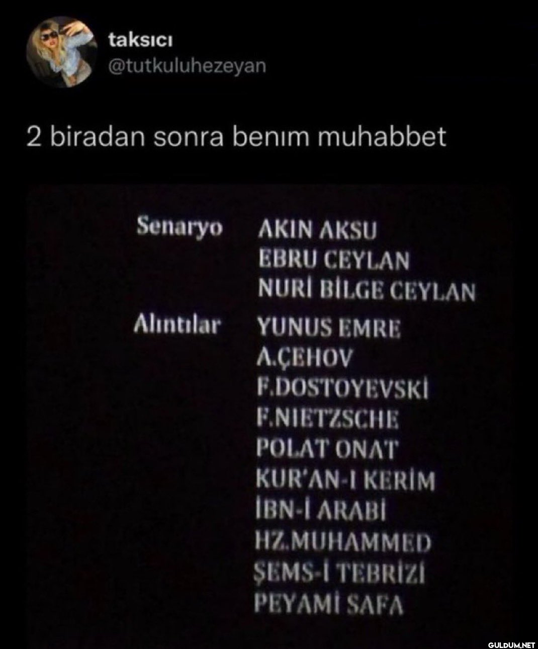 2 biradan sonra benim...