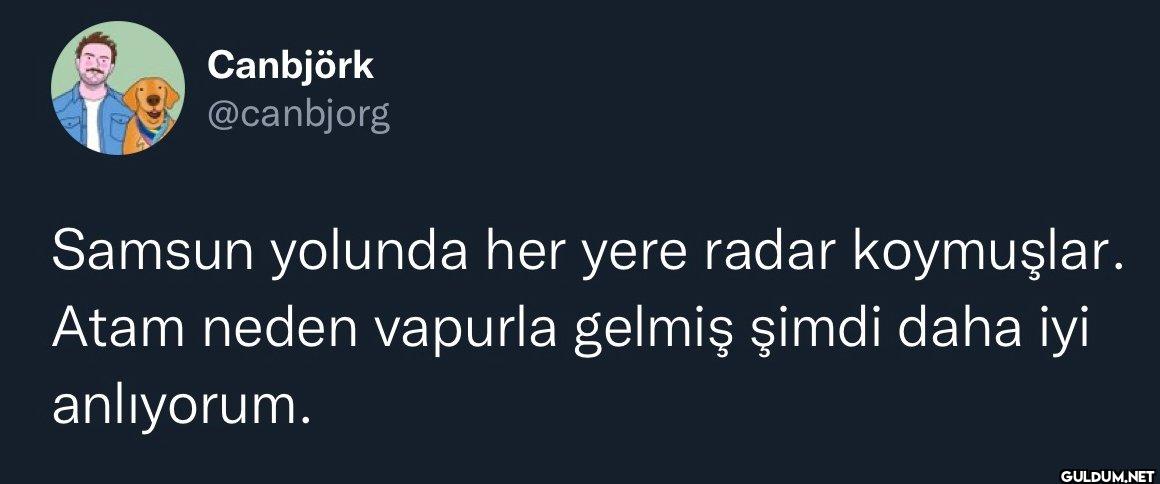Samsun yolunda her yere...