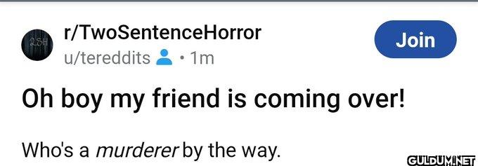 r/TwoSentenceHorror...