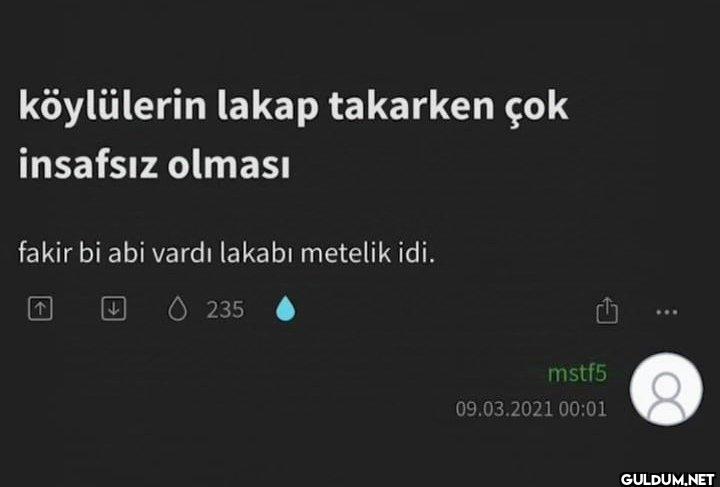 köylülerin lakap takarken...