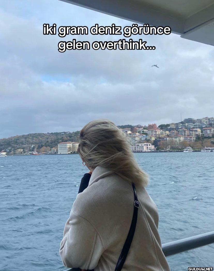 İki gram deniz görünce...