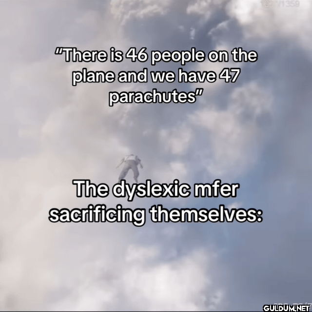 "There is 46 people on the...