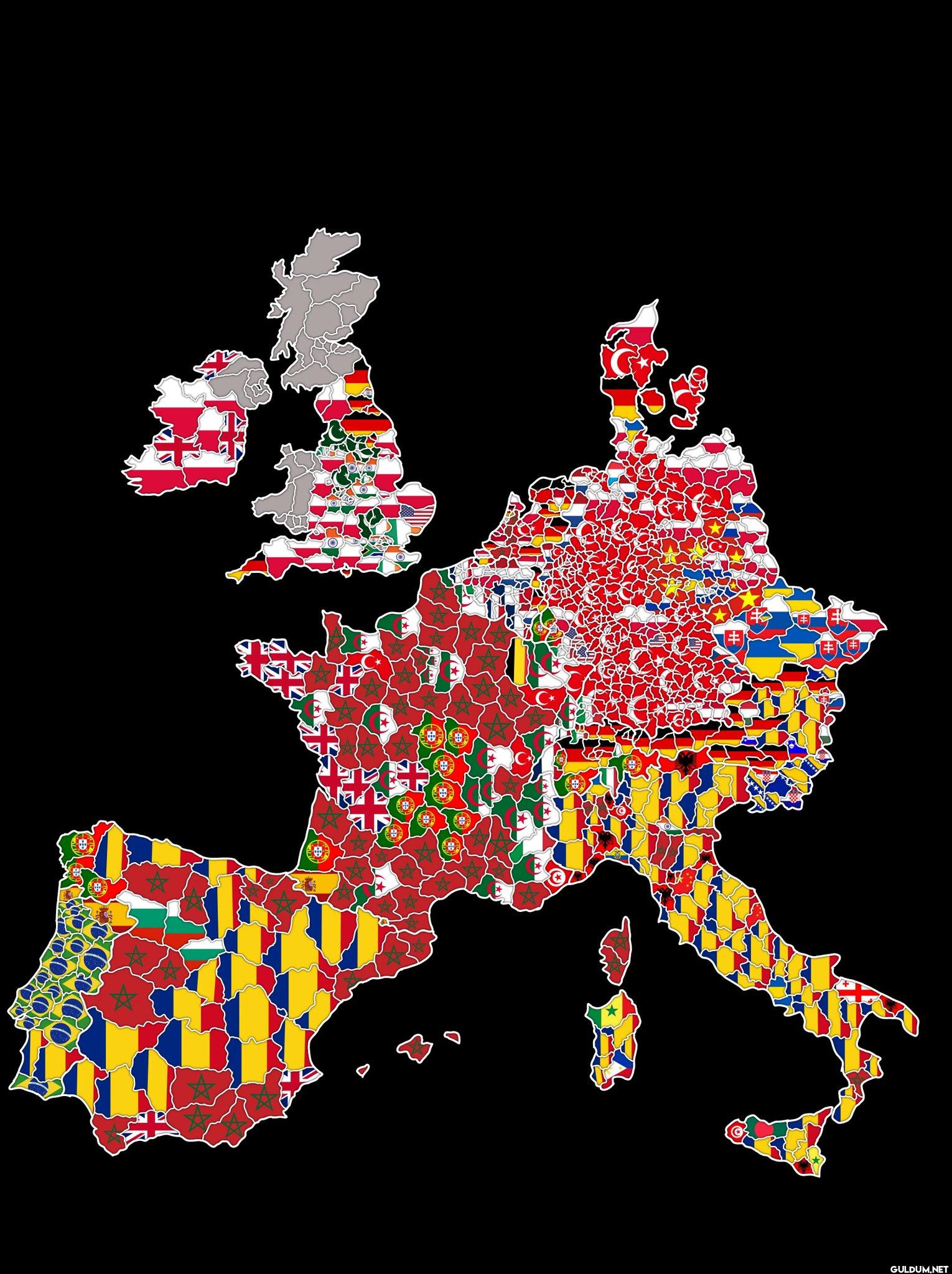 Most common immigrant in Europe