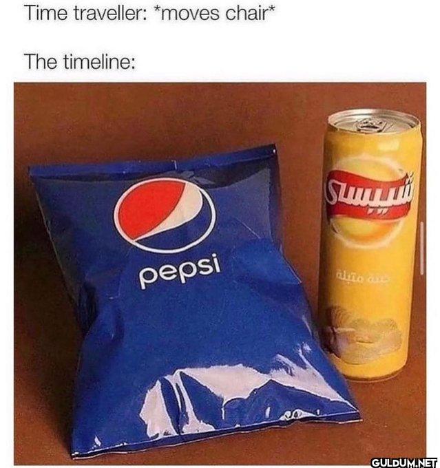 Time traveller: *moves...