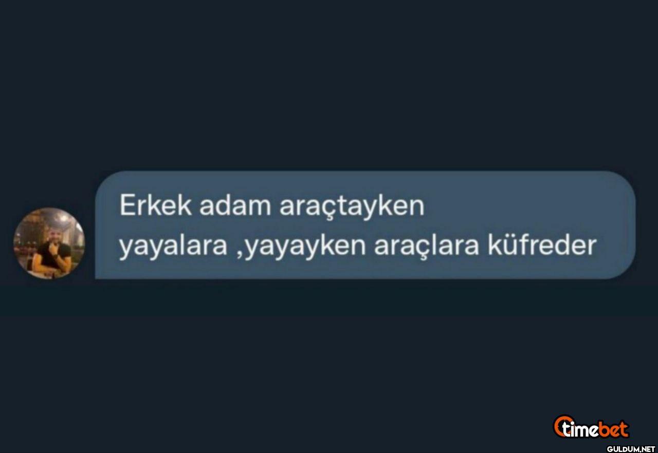 Erkek adam araçtayken...