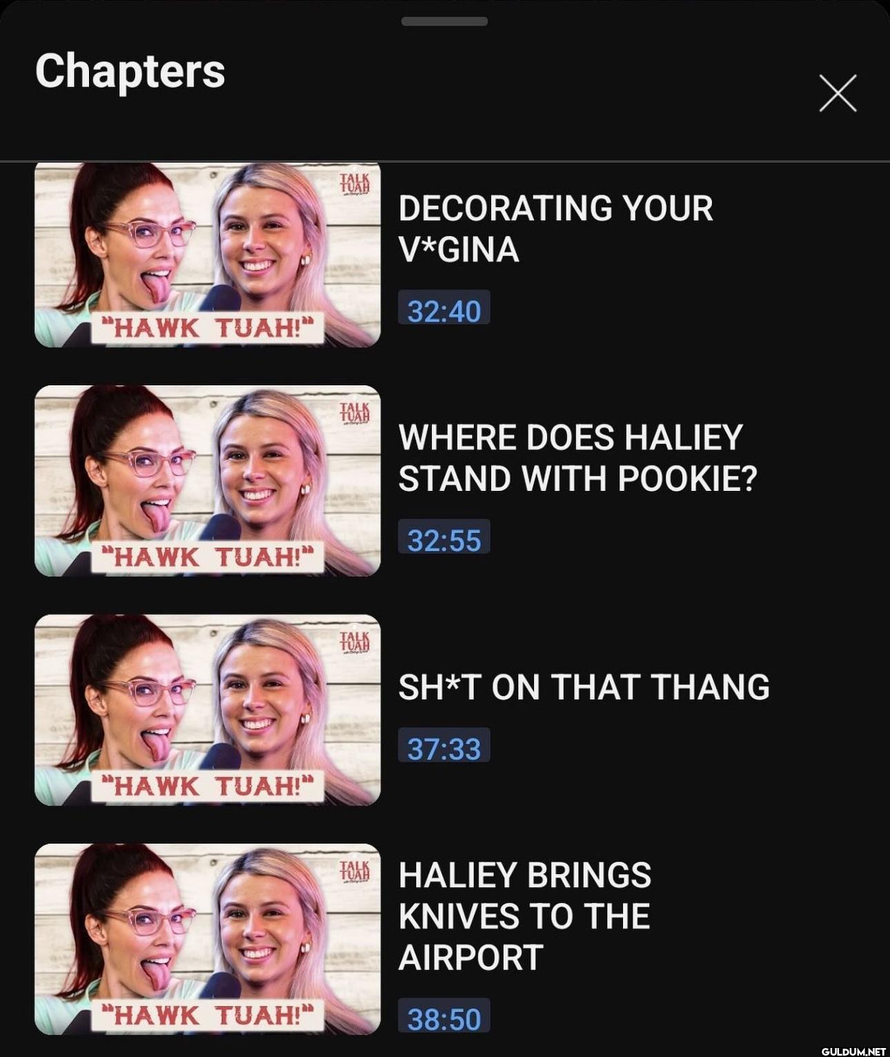 Peak content    Chapters...