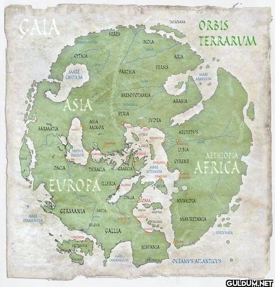 18. Map of Ancient Roman...