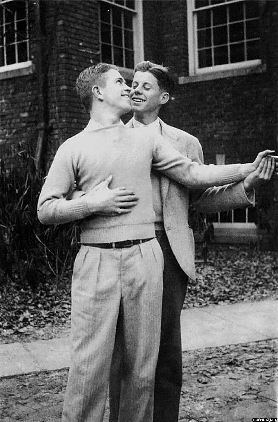 J.F.K and his best friend...