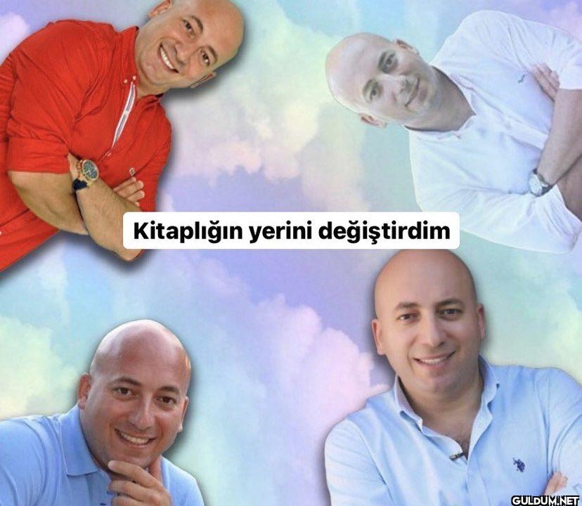 Kitaplığın yerini değiştirdim