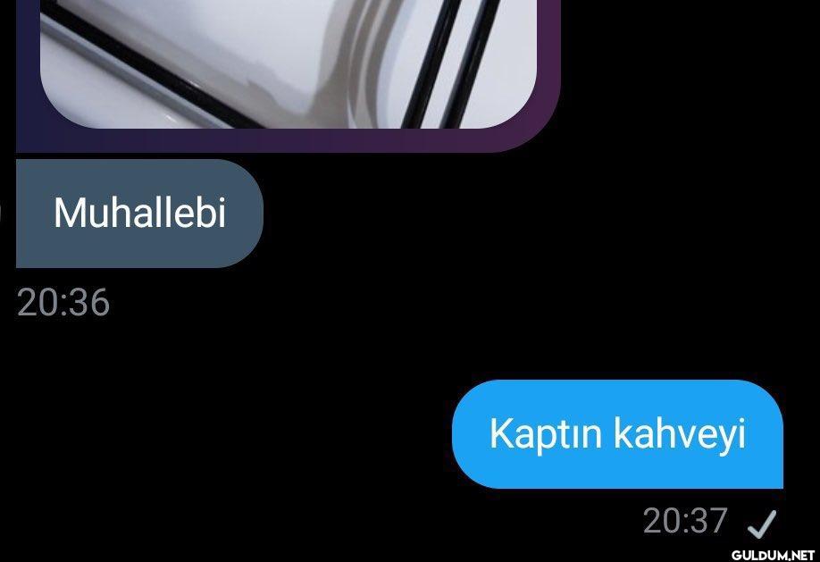 tam bir avcı..    puding...