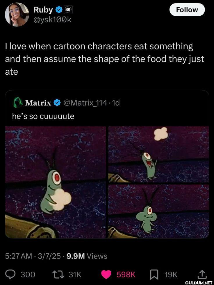 I love when cartoon...