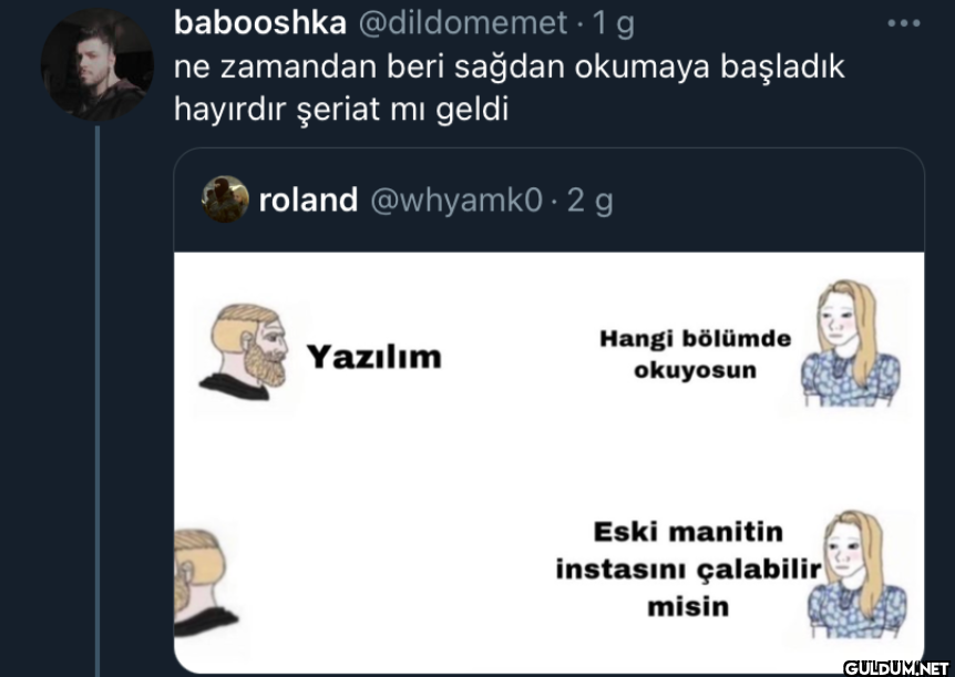· 1 g ne zamandan beri...