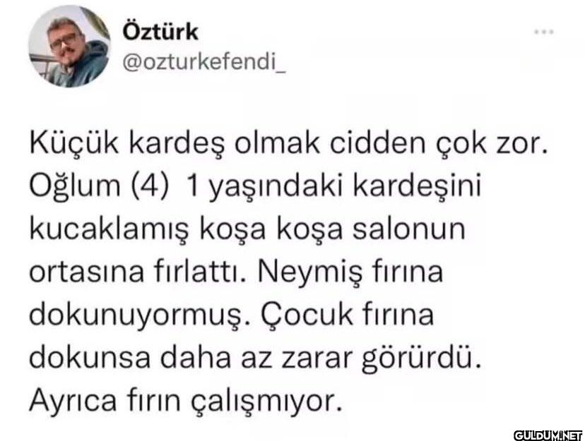 Küçük kardeş olmak cidden...
