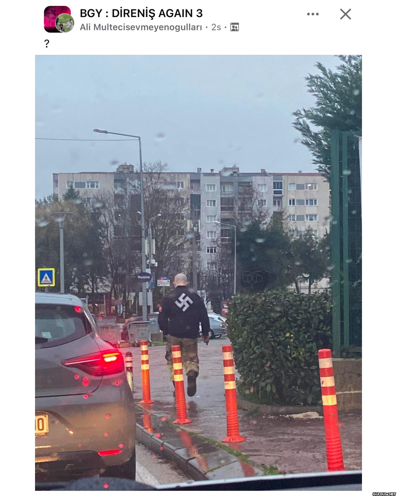 Bursa’da bir kişi Nazi...