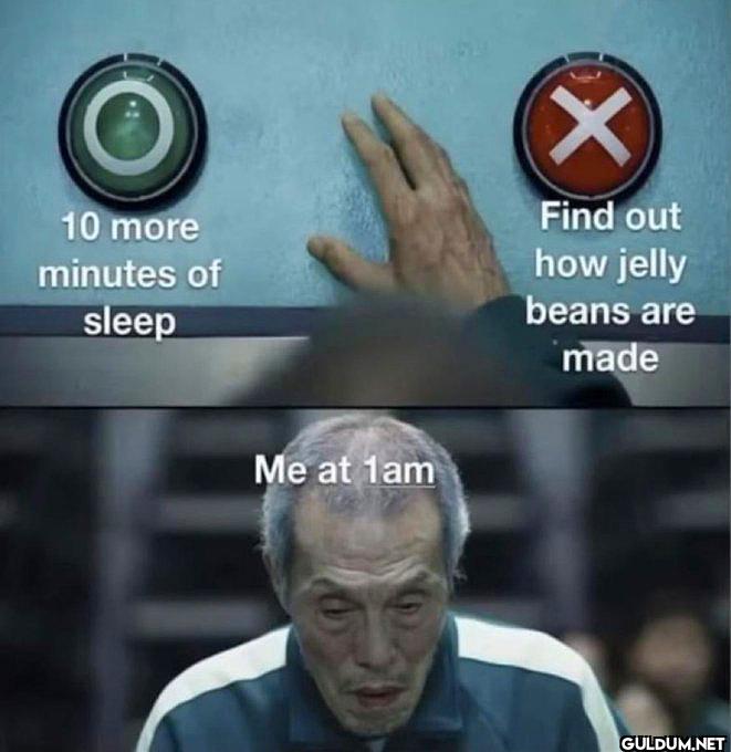 10 more minutes of sleep...