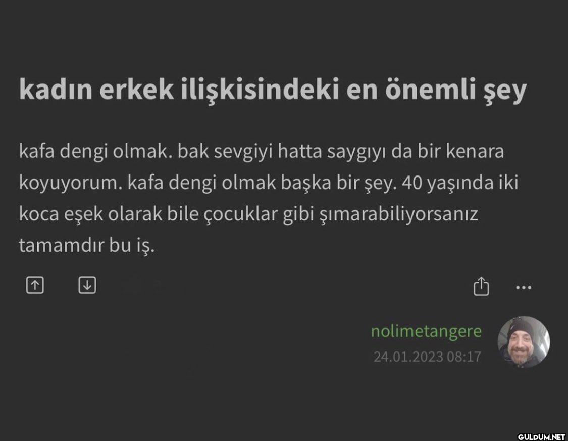 kadın erkek ilişkisindeki...