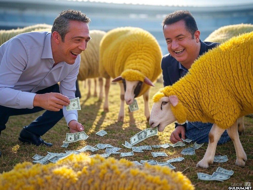 Maaşlı koyunlarınızı da...