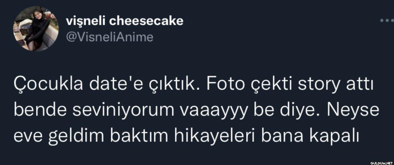 Çocukla date'e çıktık....