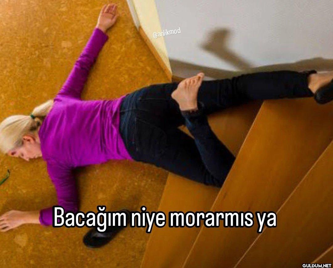 Banlikmod Bacağım niye morarmis ya