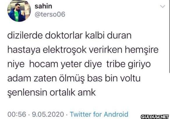 dizilerde doktorlar kalbi...