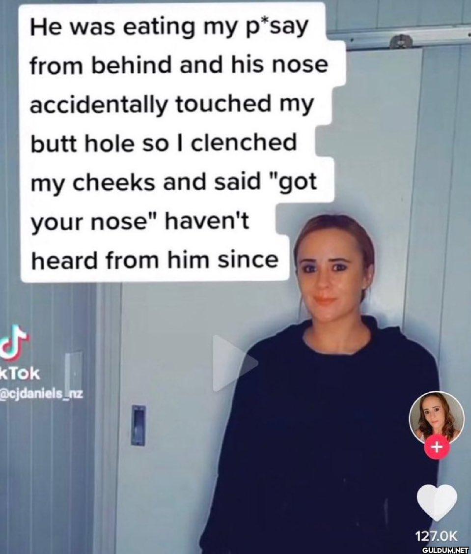 مل He was eating my p*say...