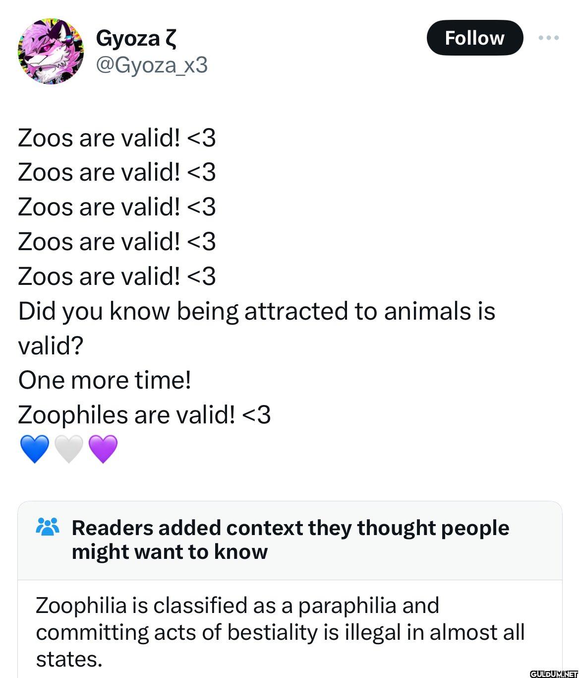 Zoos are valid! <3 Zoos...