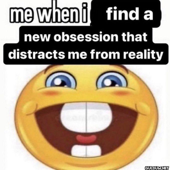 me when i find a new...