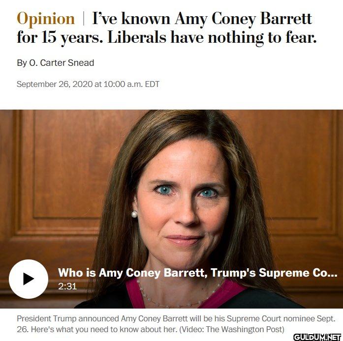 Opinion I've known Amy...