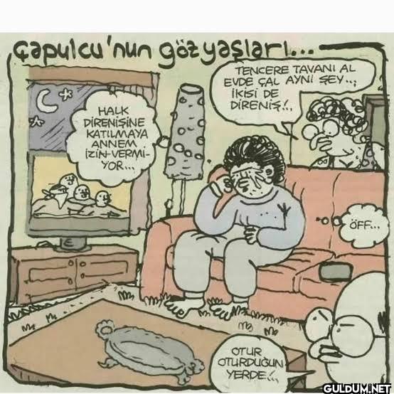 Capulu'nun göz yaşları......