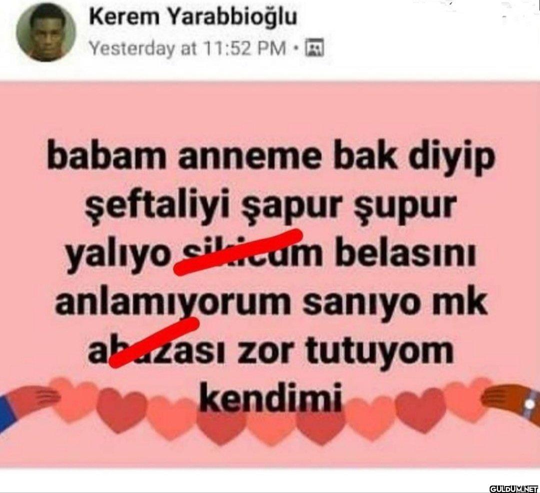 Kerem Yarabbioğlu...