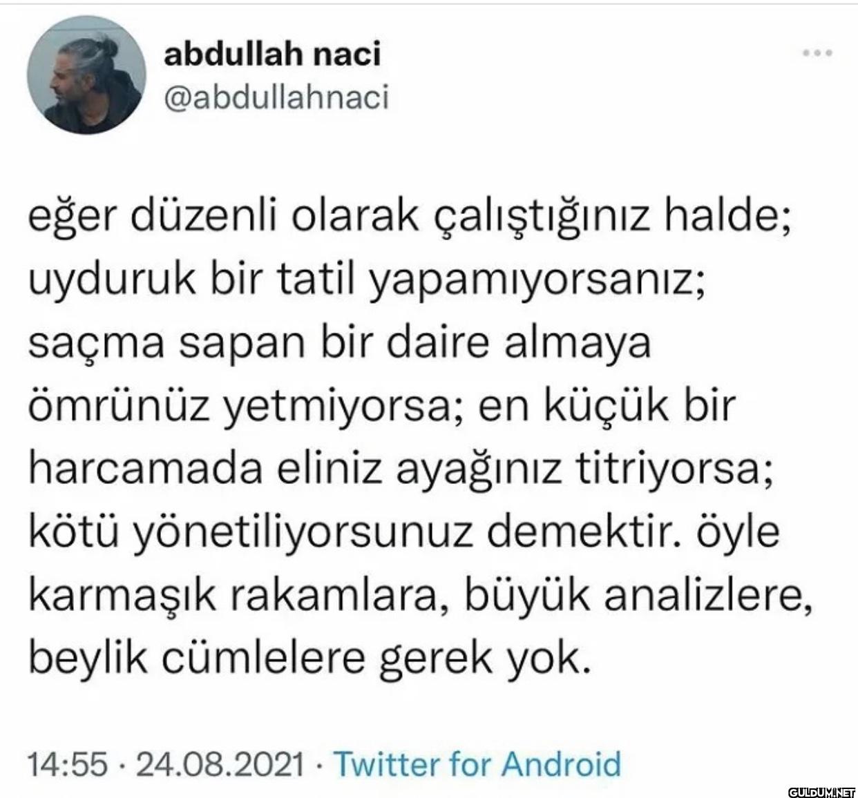 eğer düzenli olarak...