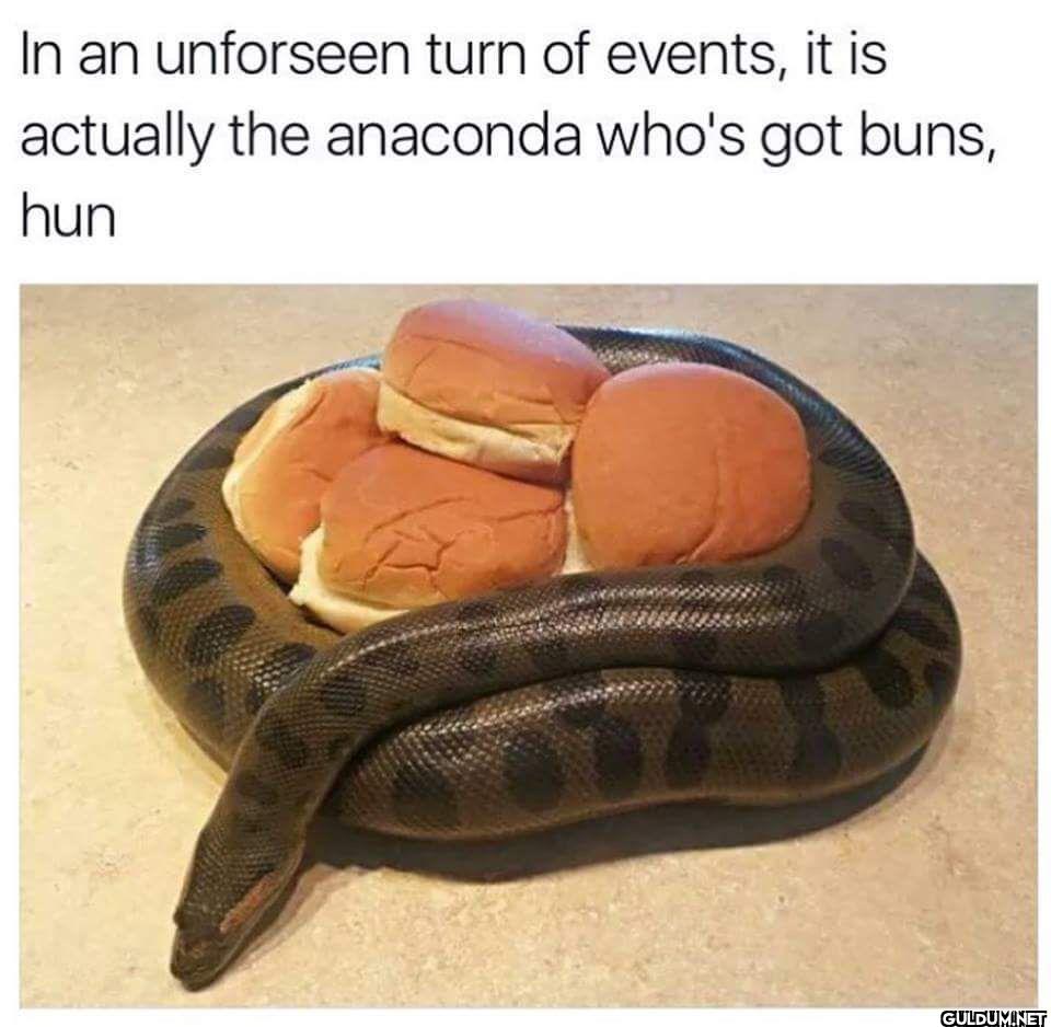 In an unforseen turn of...