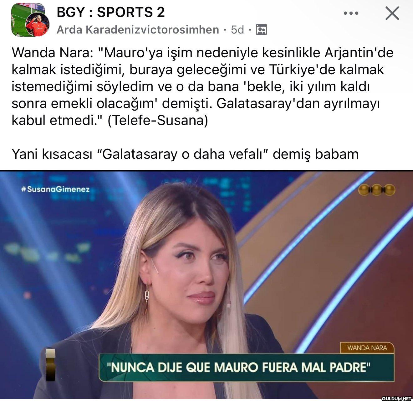 Icardi, Wanda Nara yerine...