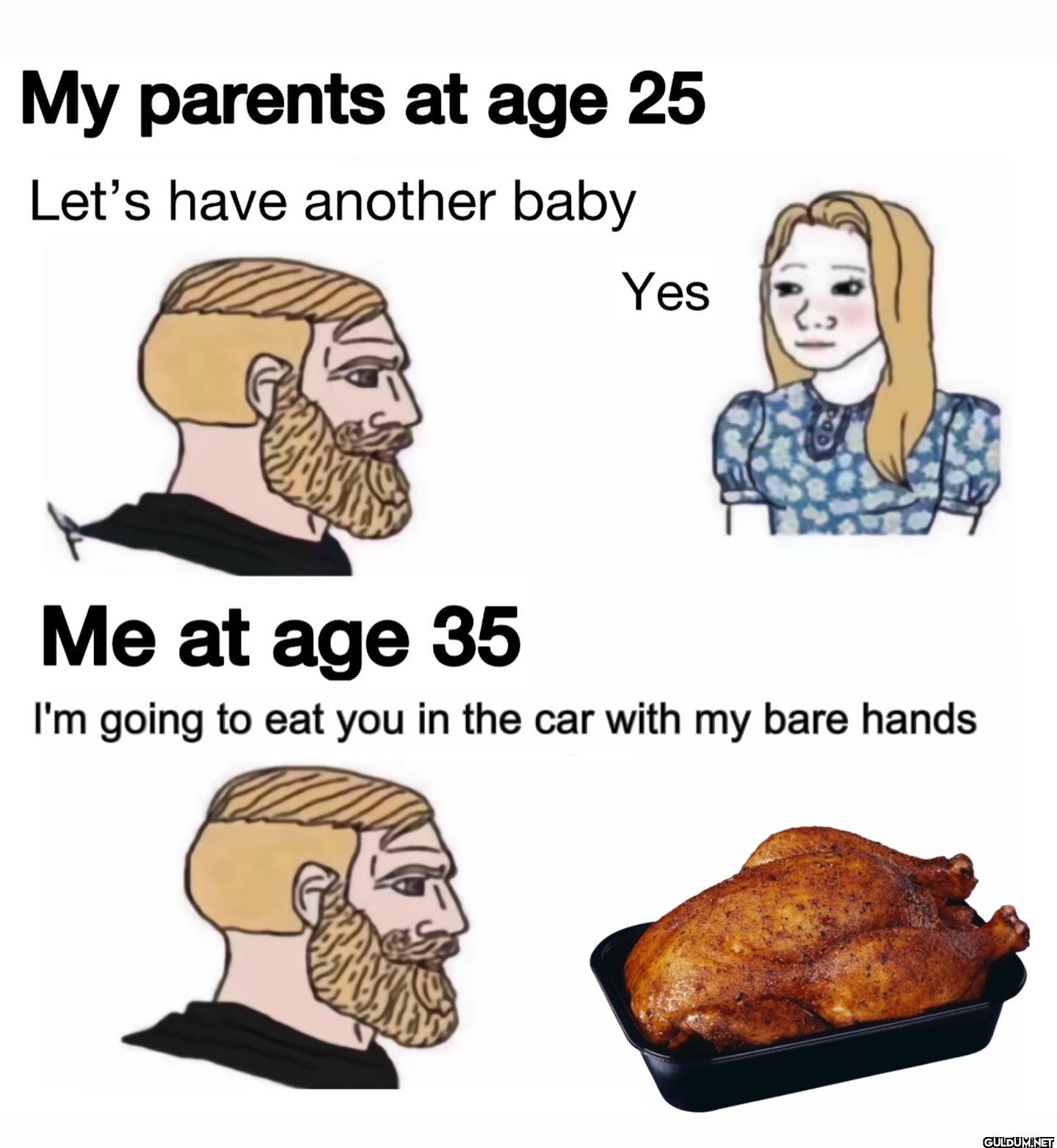 My parents at age 25 Let's...